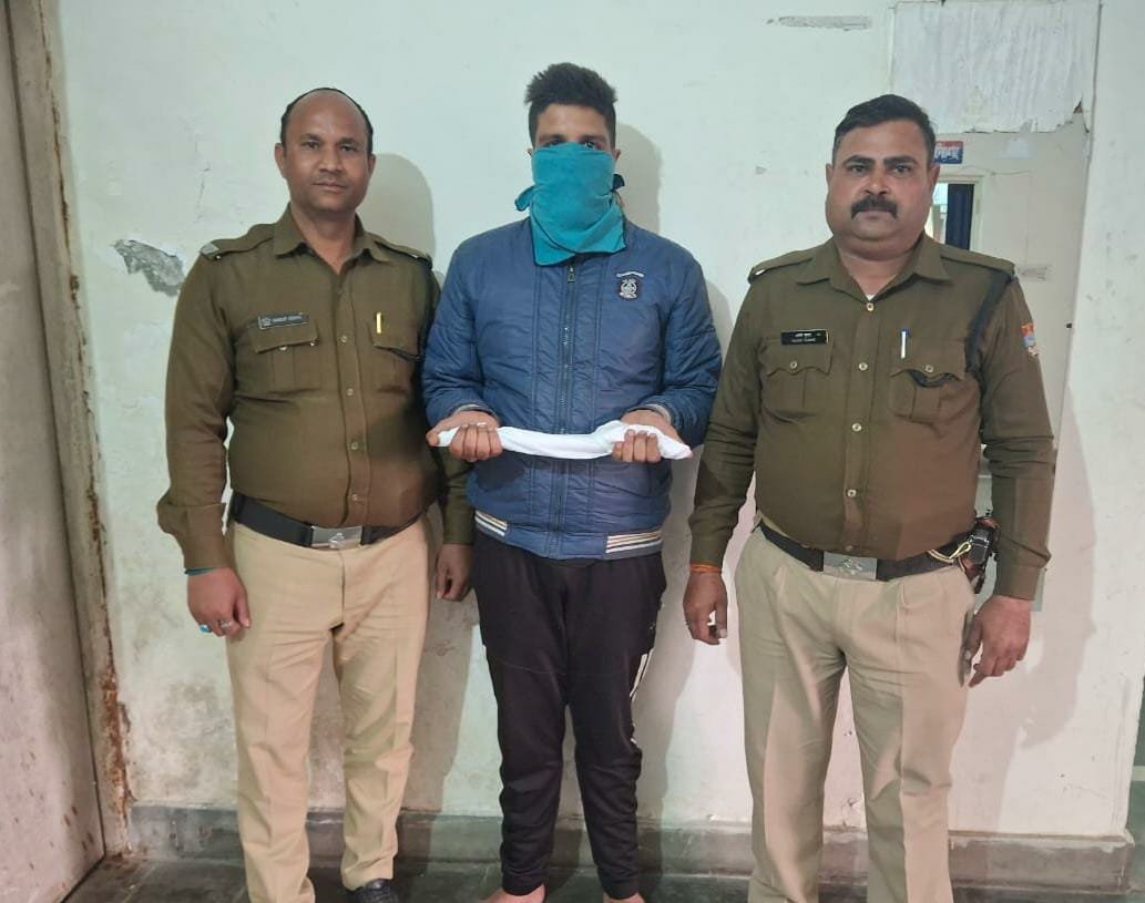 ATM में तोडफोड कर चोरी की कोशिश करने वाले आरोपी को पुलिस ने प्रेमनगर से किया गिरफ्तार